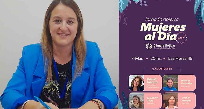 Día Internacional de la Mujer, la Cámara Bolívar invita a la comunidad, al evento “Mujeres al Día”, y en FM 10 hablamos con Carolina Barrio, Gerente de la entidad gremial