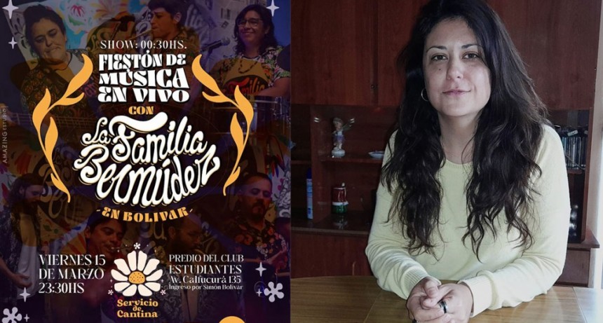 Daniela López: “Es una propuesta con otra impronta que se basa en cumbia colombiana que interpreta la Familia Bermúdez”