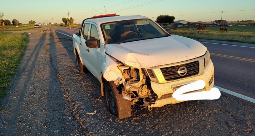 Ruta 5: Falleció un joven de Trenque Lauquen en un accidente entre una moto y una camioneta, en inmediaciones a la localidad de Juan José Paso