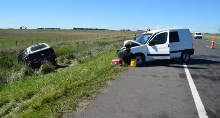 Los accidentes de Semana Santa: En Ruta 51, dos impactos en menos de tres kilómetros en la zona de la curva de Durañona