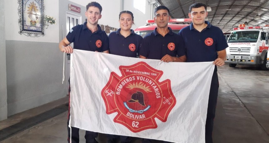 Bomberos Voluntarios de Bolívar partieron rumbo a Bahía Blanca para sumarse a los equipos emergentes tras el temporal que dejó la ciudad desvastada
