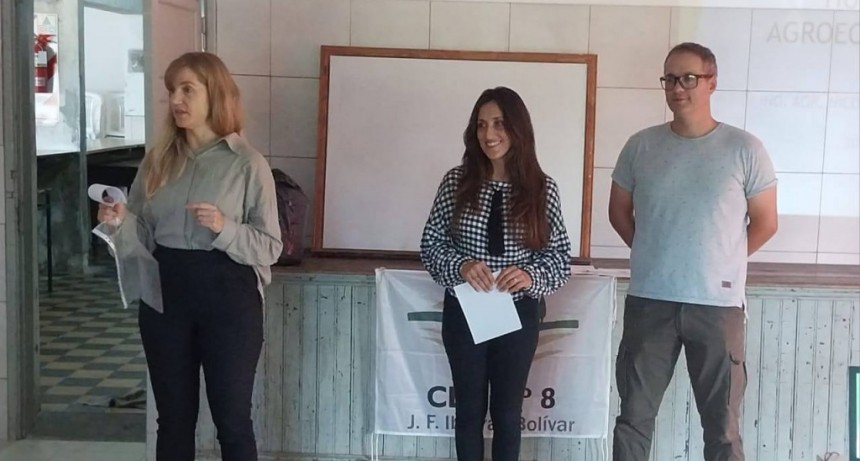 Centro de Educación Agraria Nº8: Comenzó el curso de Huerta Agroecológica en Urdampilleta