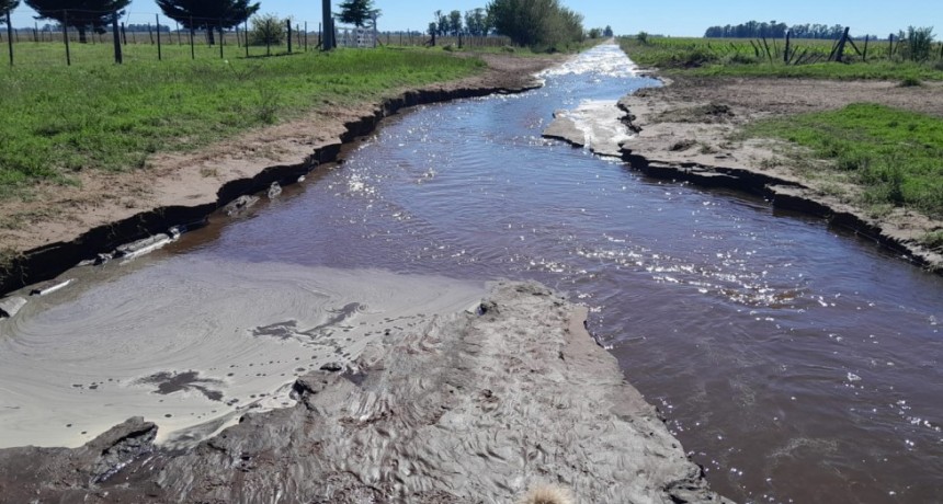Continúa el monitoreo permanente de las cuencas que afectan al partido de Bolívar, tras las intensas lluvias registradas aguas arriba