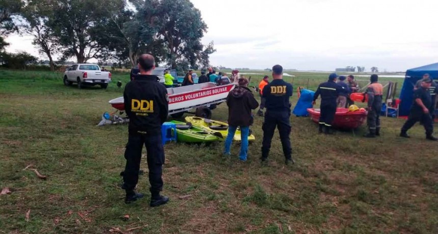 Finalizó la tercera jornada de búsqueda de las tres personas desaparecidas