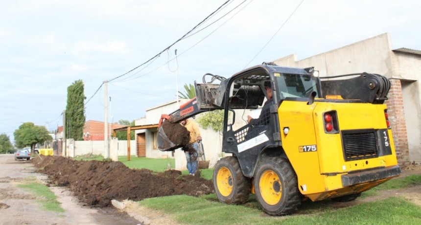 Red de Gas en barrio Pompeya: la obra alcanza un 80% de avance