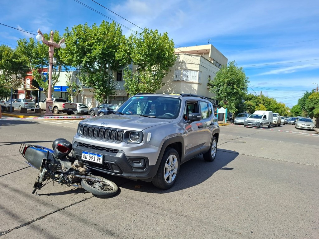 Se registr&oacute; una colisi&oacute;n en San Mart&iacute;n y G&uuml;emes