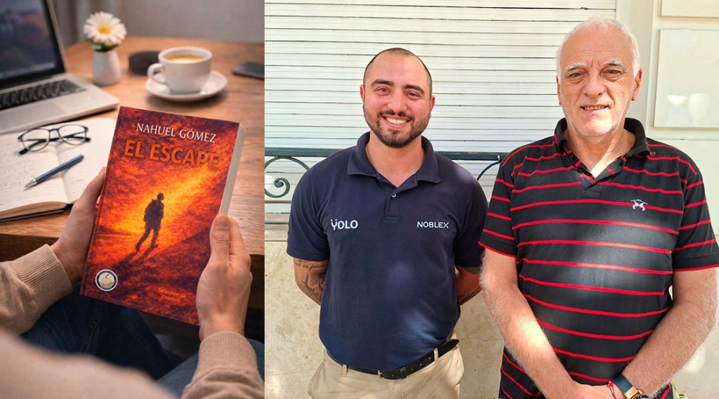 Biblioteca Rivadavia: Nahuel G&oacute;mez presenta este viernes, su primer libro "El Escape"