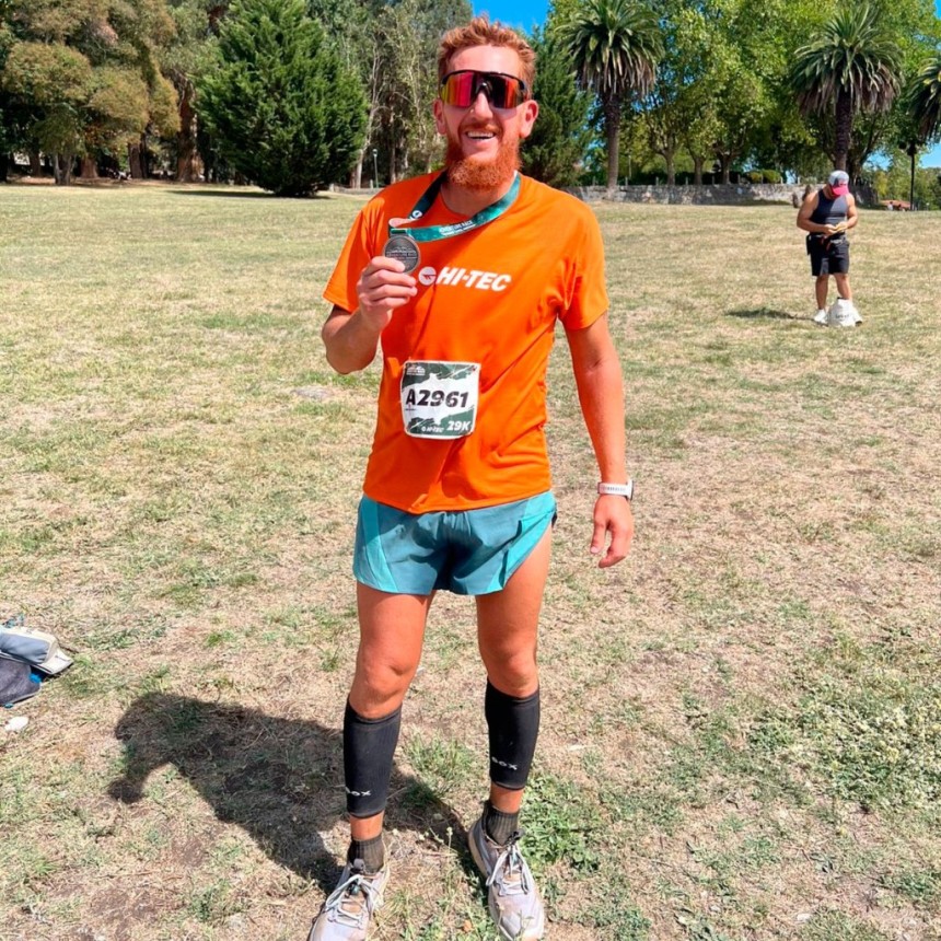 Ezequiel Chilemi: &ldquo;Es una carrera muy enga&ntilde;osa, te deja correr los primeros kil&oacute;metros, pero ya despu&eacute;s empezas a sentir las sierras que tanto queremos&rdquo; 