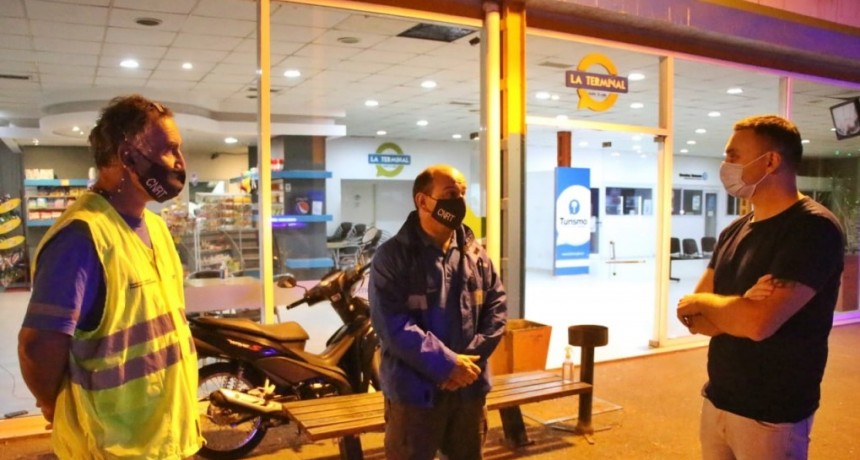 En Semana Santa: La Agencia de Seguridad Vial realizó controles en la terminal de ómnibus