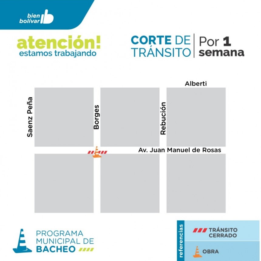 Obras Públicas: Continúa el Programa Municipal de Bacheo en Barrio Latino