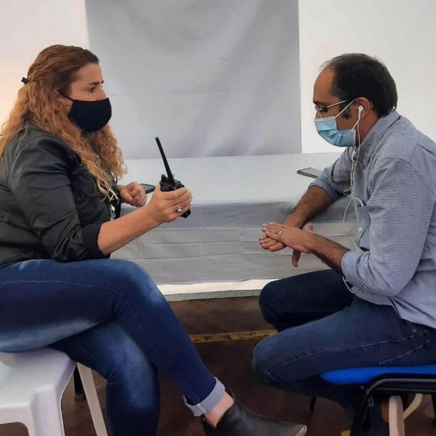 Marcos Pisano, Intendente de Bolívar, y la actualidad de nuestra ciudad ante la segunda ola