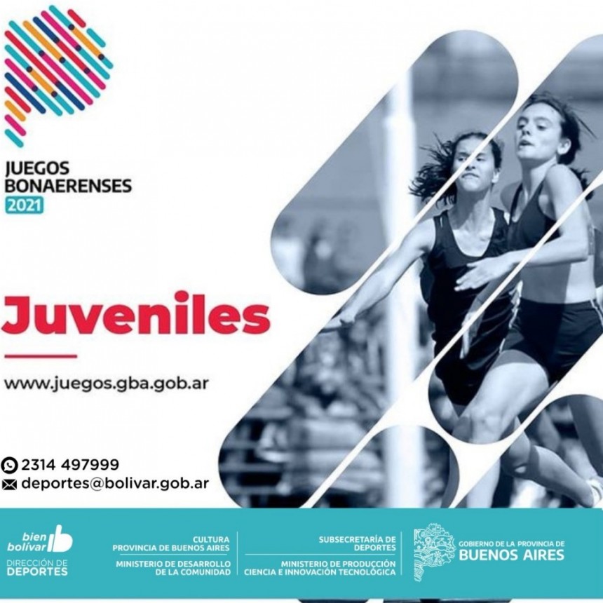 Juegos Bonaerenses: Se encuentra abierta la inscripción hasta el 30 de mayo