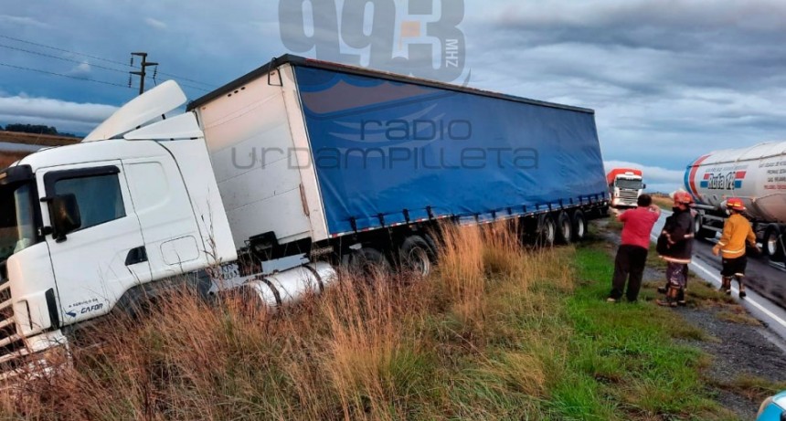 El segundo despiste en ruta 65, a pocos metros del anterior