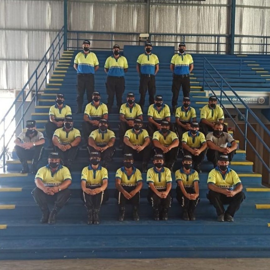 Con dolor, Defensa Civil despidió a uno de sus integrantes, quien falleció a causa de la pandemia