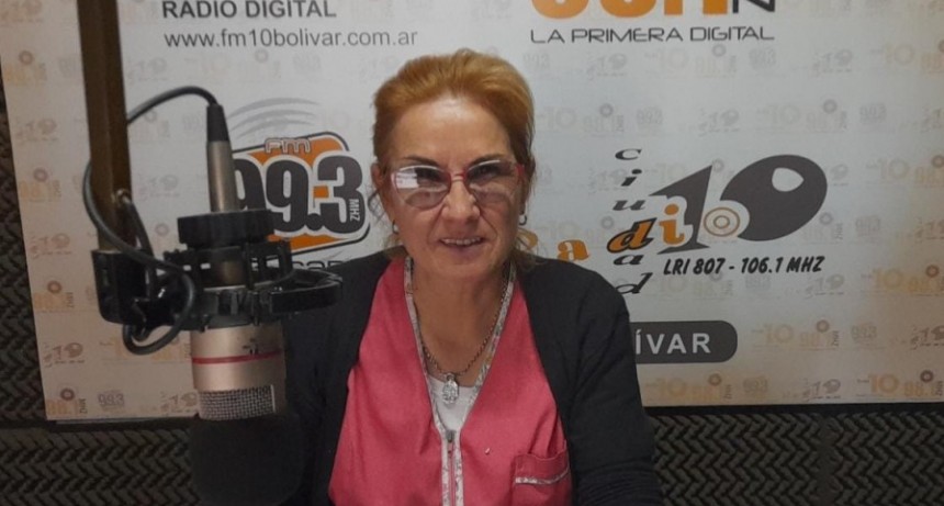 El equipo de Vacunación trabaja en todas las escuelas del partido de Bolívar