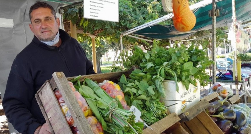 Guillermo Baldo produce y comercializa hortalizas agroecológicas en Bolívar