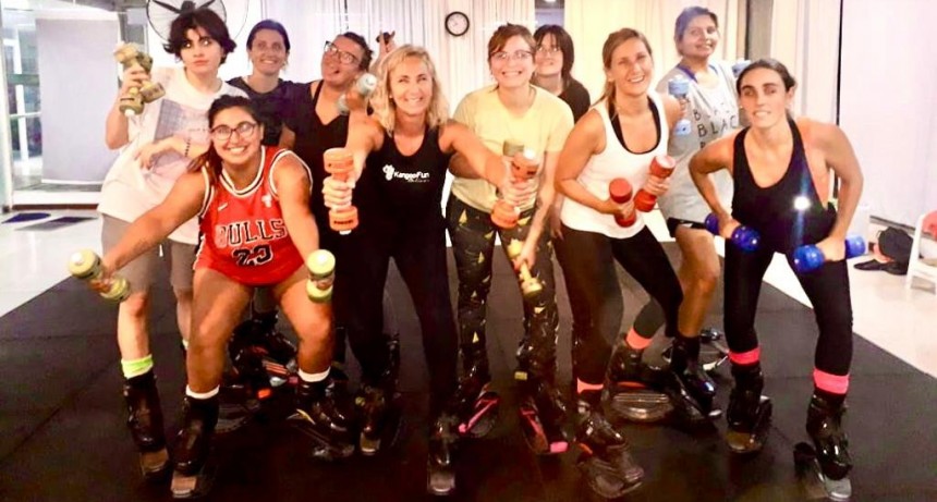 Gabriela Campello: &ldquo;El kangoo es una disciplina muy especial, porque se trabaja sobre unas botas que est&aacute;n dise&ntilde;adas especialmente para absorber el impacto&rdquo;