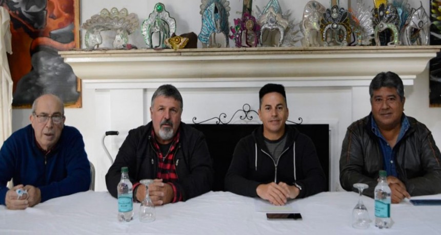 Jorge Fernández, Fabián Sgarlatta, Adrián Plácido y Luis María Herrera dieron detalles de lo que pasará viernes y domingo en el marco de las actividades “Malvinas 40 años”