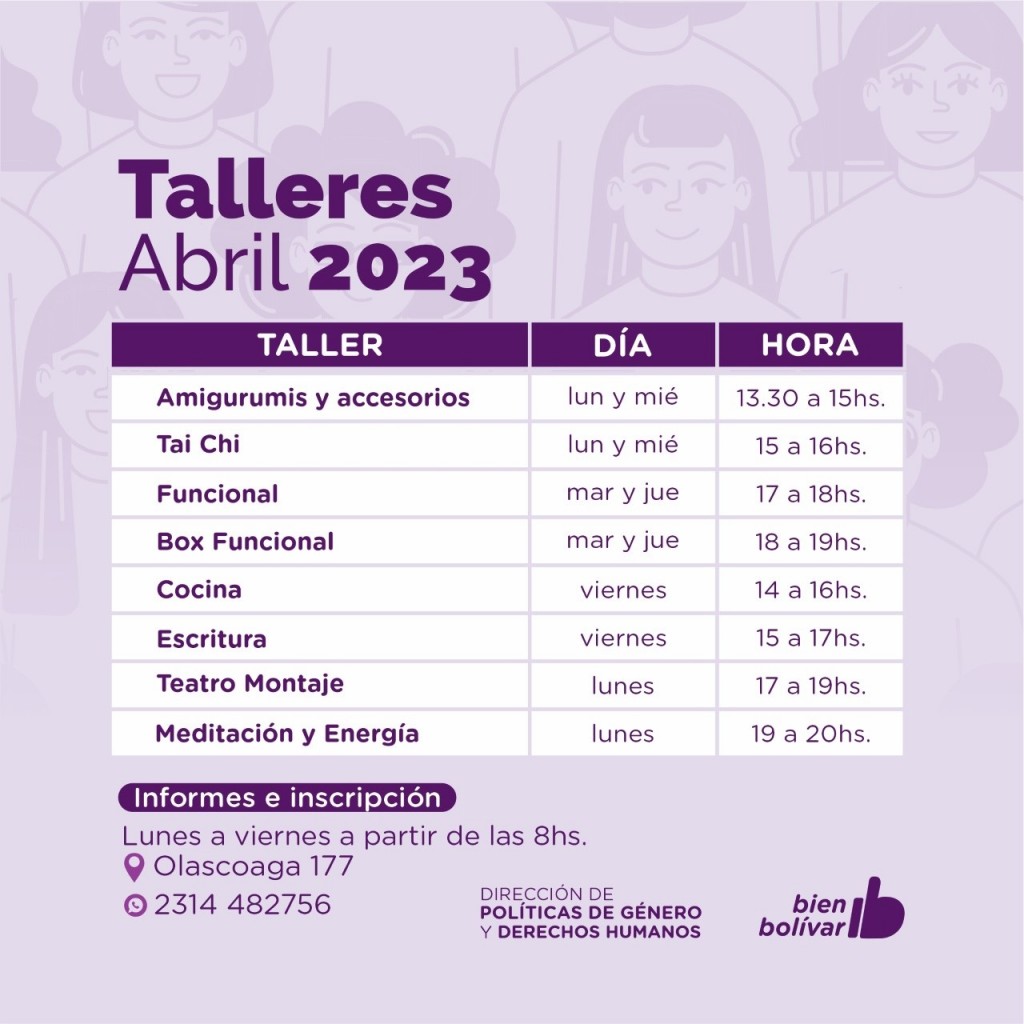 Se encuentra abierta la inscripción a los Talleres de Casa Abierta