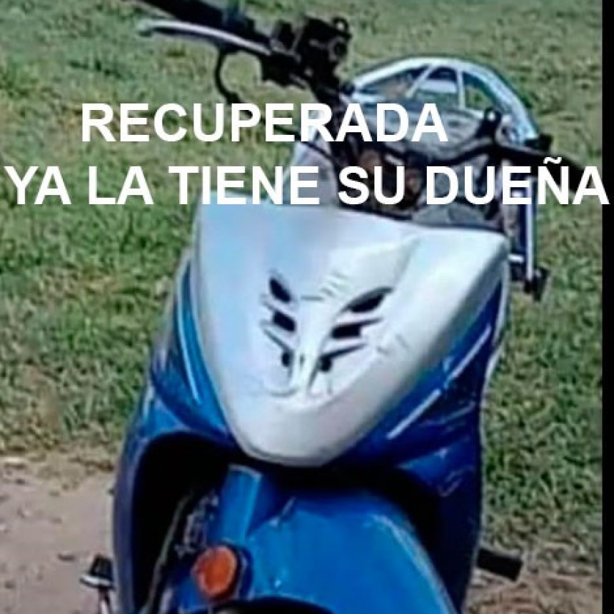 Se llevaron otra moto, esta vez una Kymco 110 en zona centro