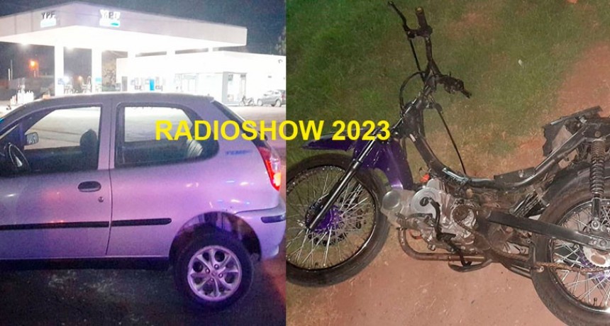 Un joven fue hospitalizado tras un accidente