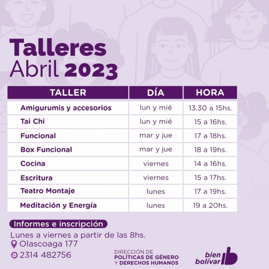 Se encuentra abierta la inscripción a los Talleres de Casa Abierta