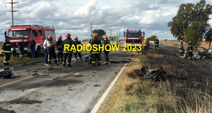 ANTICIPO: Grave accidente en el tramo entre Urdampilleta y Pirovano