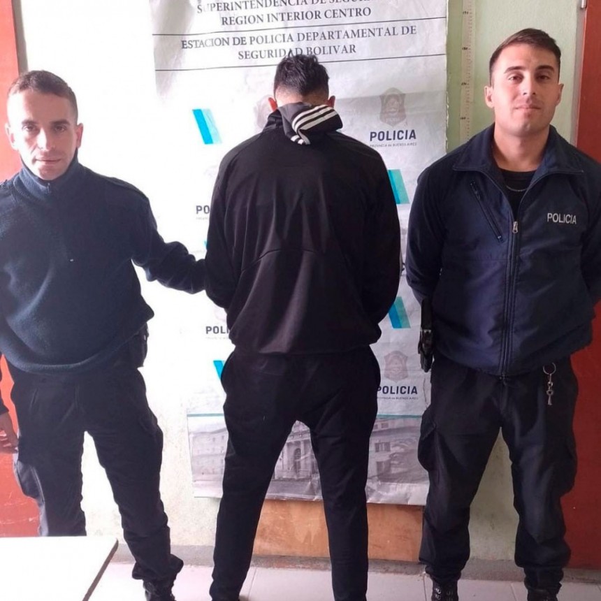 La Policía de Bolívar detuvo a un sujeto acusado de 