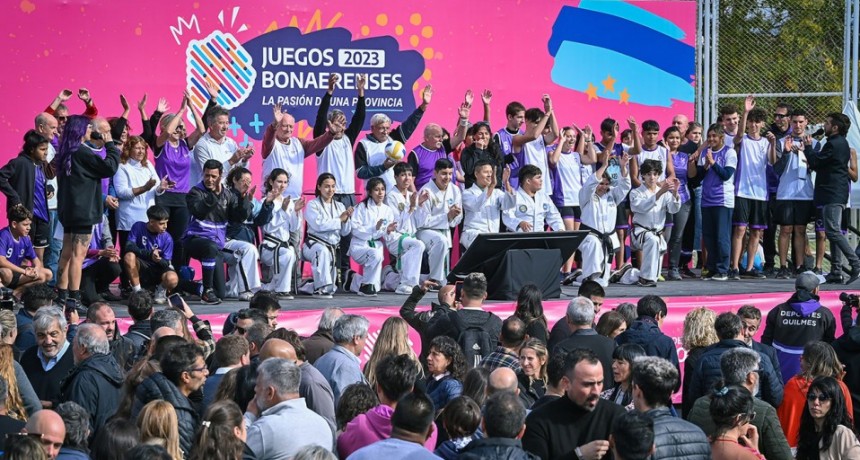 Se presentaron los Juegos Bonaerenses 2023