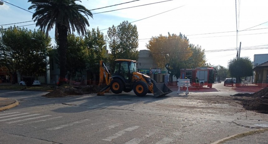 La rotura de un caño de gas generó el alerta en inmediaciones de avenida Brown, Bernardo de Irigoyen y Nicolás Ocampo