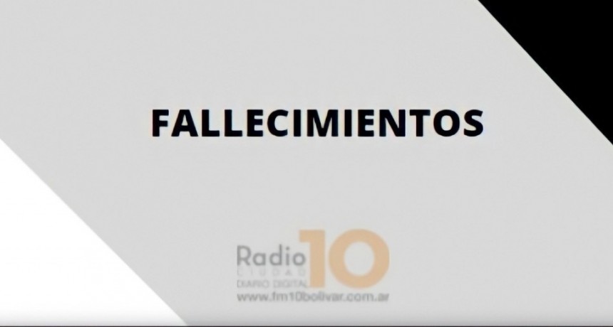 Falleció Nelci Olinda Bustamante viuda de Landoni