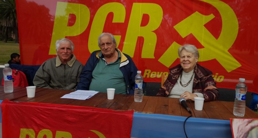 Se recordó a César Gody Álvarez tras 47 años de su desaparición, con un acto muy sentido con presencia de autoridades y militantes del Partido Comunista Revolucionario de todo el país