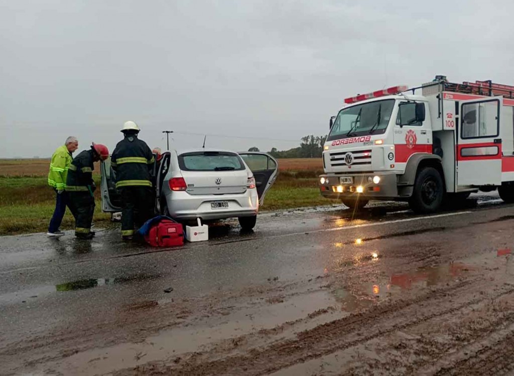 Comandante Mayor Martín Moreno: “Bomberos trabajó en dos accidentes en ruta y el incendio de una vivienda, entre jueves y viernes”