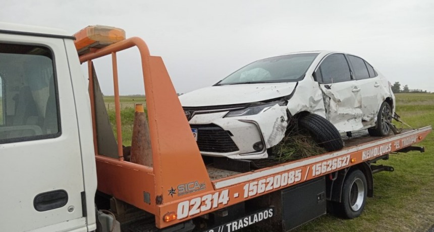 Ruta 205: El Exintendente Juan Carlos Simón fue parte de una colisión, se encuentra bien de salud