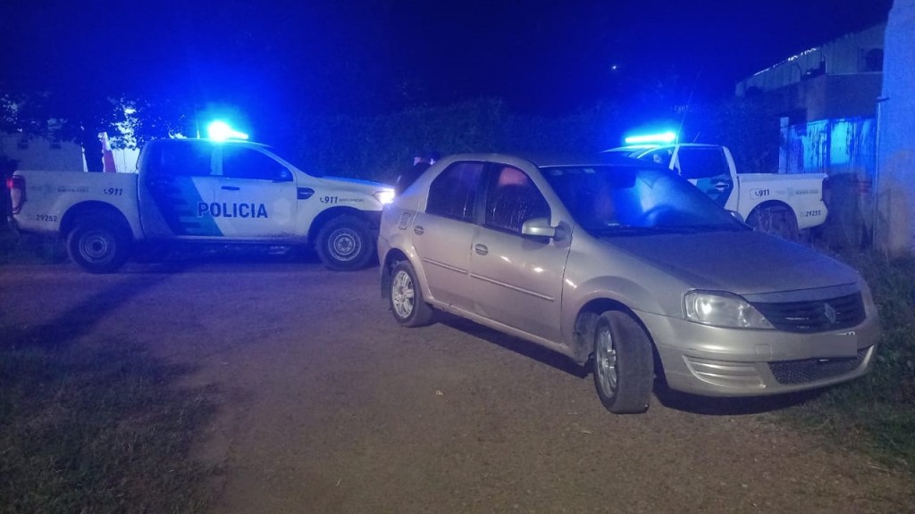 Personal de la Policía Departamental de Bolívar secuestró un auto que había sido robado en el partido de San Martín en el mes de febrero 2024