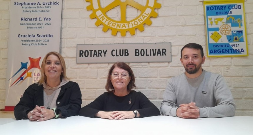 Rotary Club impulsa un remate a beneficio del Hogar San Vicente de Paul, dieron detalles en conferencia con los medios locales