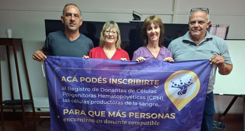 Servicio de Hemoterapia del Hospital Capredoni: destacaron la Donaci&oacute;n de M&eacute;dula &Oacute;sea, e impulsan el mes de abril como referencia