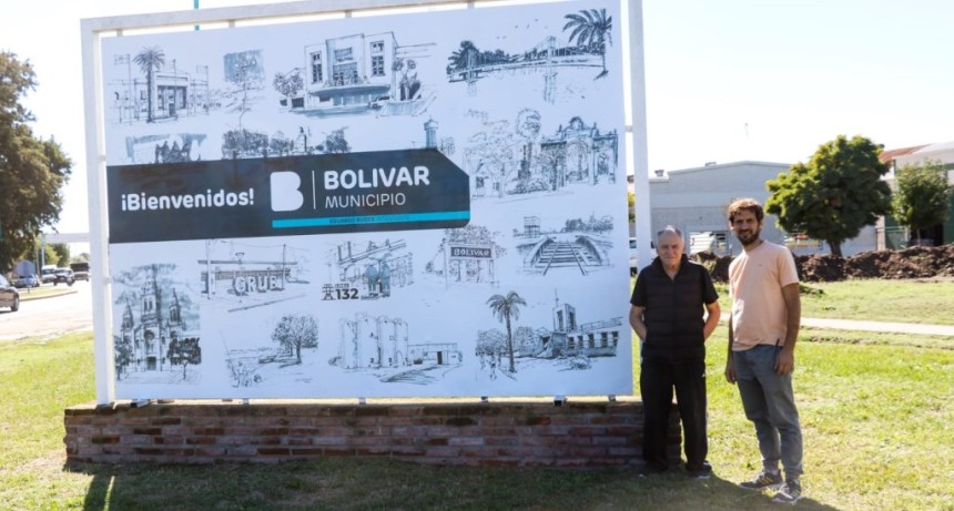 Los dibujos del arquitecto Justo Robledo se integran a la identidad visual de Bol&iacute;var 