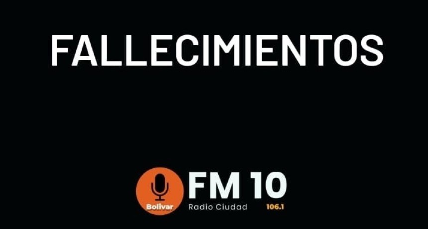 Falleci&oacute; en Daireaux Javier Lorenzo Pi&ntilde;el