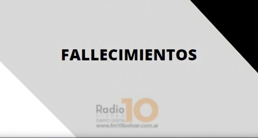 Falleci&oacute; en Bol&iacute;var, Juan Anastasio Navoni