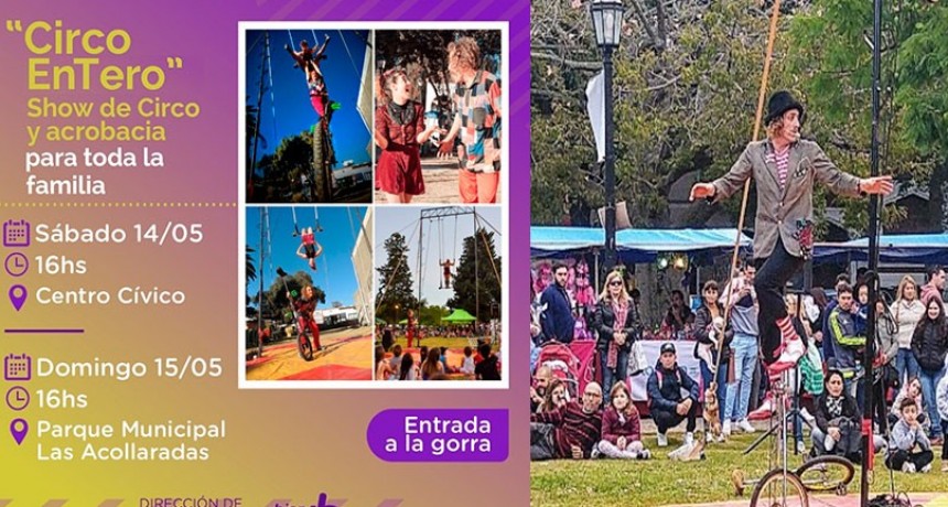 Este fin de semana llega a Bolívar el espectáculo 