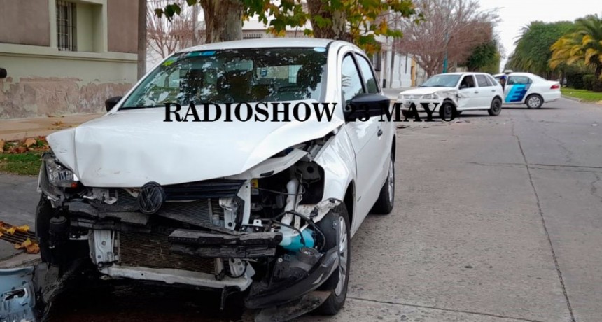 Fuerte impacto en avenida Belgrano y calle Falucho