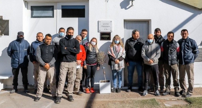 La gestión municipal homenajeó al agente Alberto “Beto” Álvarez a un año de su fallecimiento 
