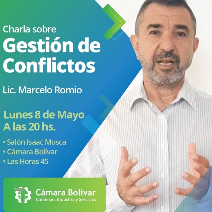 El Licenciado Marcelo Romio explic&oacute; en Radioshow el alcance de la charla de hoy en C&aacute;mara Comercial, "Gesti&oacute;n de Conflictos"