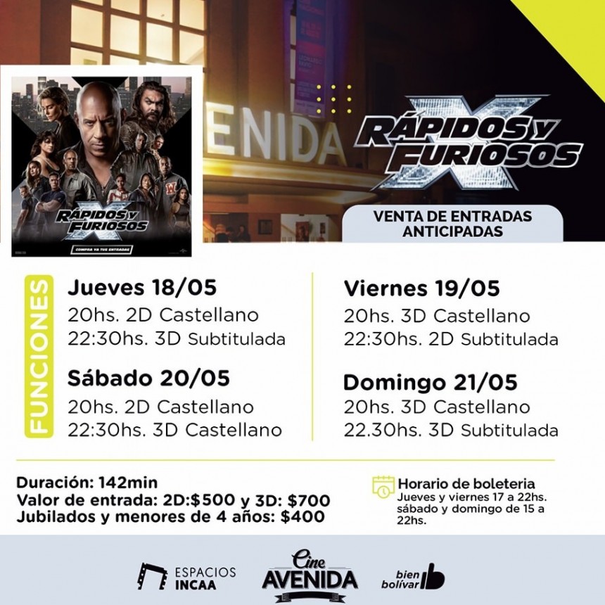 Nadia Marchione contó en FM 10 que ya hay funciones prácticamente agotadas para Rápido y Furioso en su décima edición