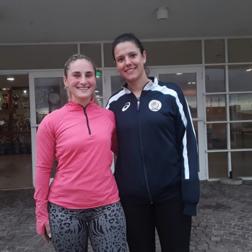 Joaquina Pagola y Celina Álvarez: “Son unas chicas muy disciplinadas que les decimos lo que tienen que hacer y lo hacen, lo intentan y nos vienen dando buenos resultado”