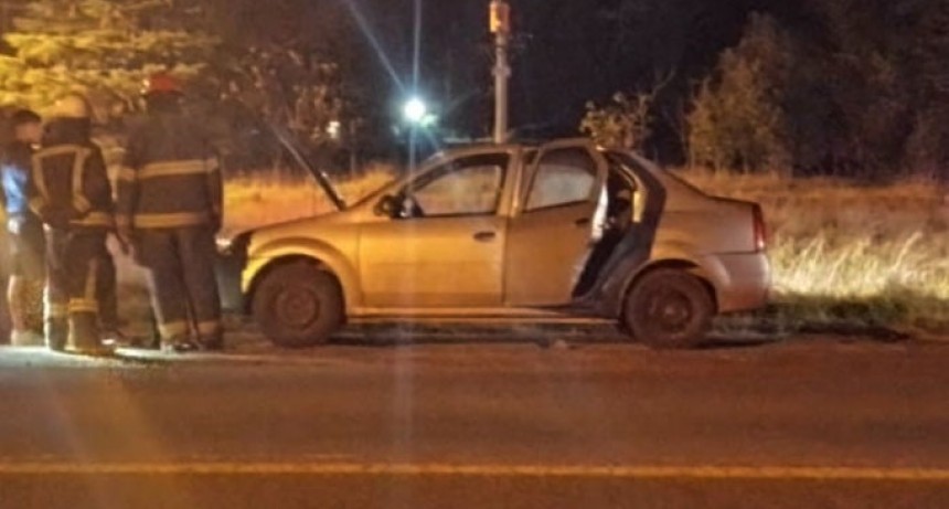 Una familia que viajaba desde Mar de Ajó hacia Urdampilleta, sufrió un despiste sin heridos