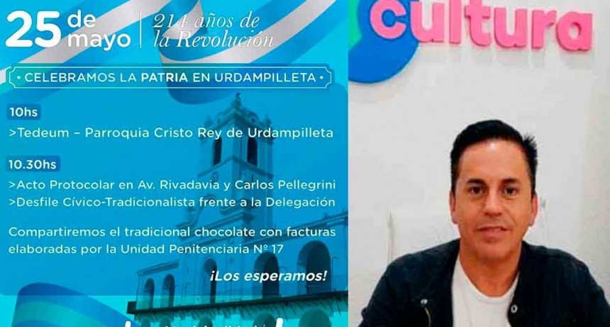 Se realizará el Acto Protocolar por el Día de la Patria en Urdampilleta