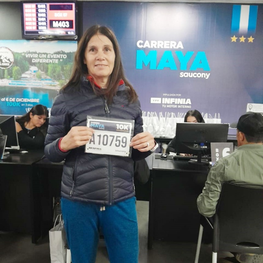 Lorena Quevedo: “Me fui sintiendo bien, fui corriendo de menor a mayor y, la verdad que, me sentí bien y quedé más motivada”