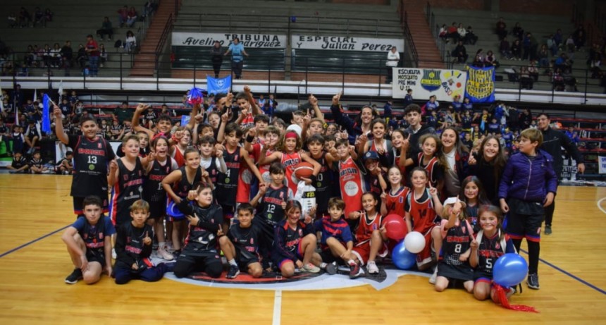 Sport Club Trinitarios participó del Encuentro de Mini Básquet en Olavarría